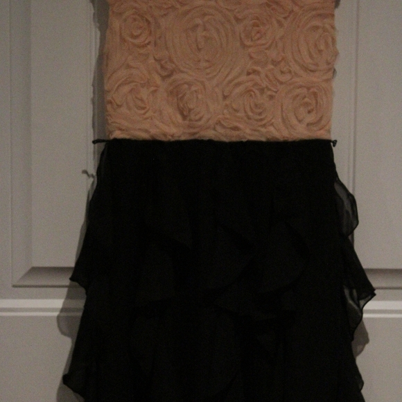 2/$30 🏷 Speechess Pink & Black Formal Dress Size 7 - Picture 3 of 5